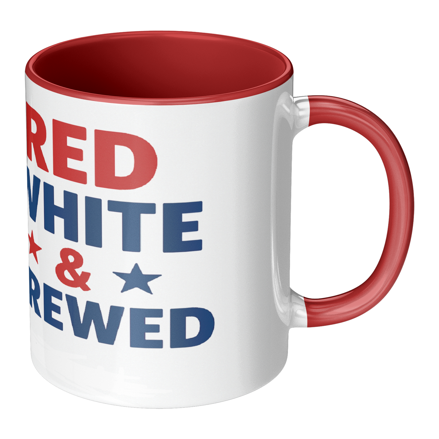 Red, White and Brewed – Patriotic Coffee Mugs. Buy 3 or more Patriotic Mugs and Save 10%