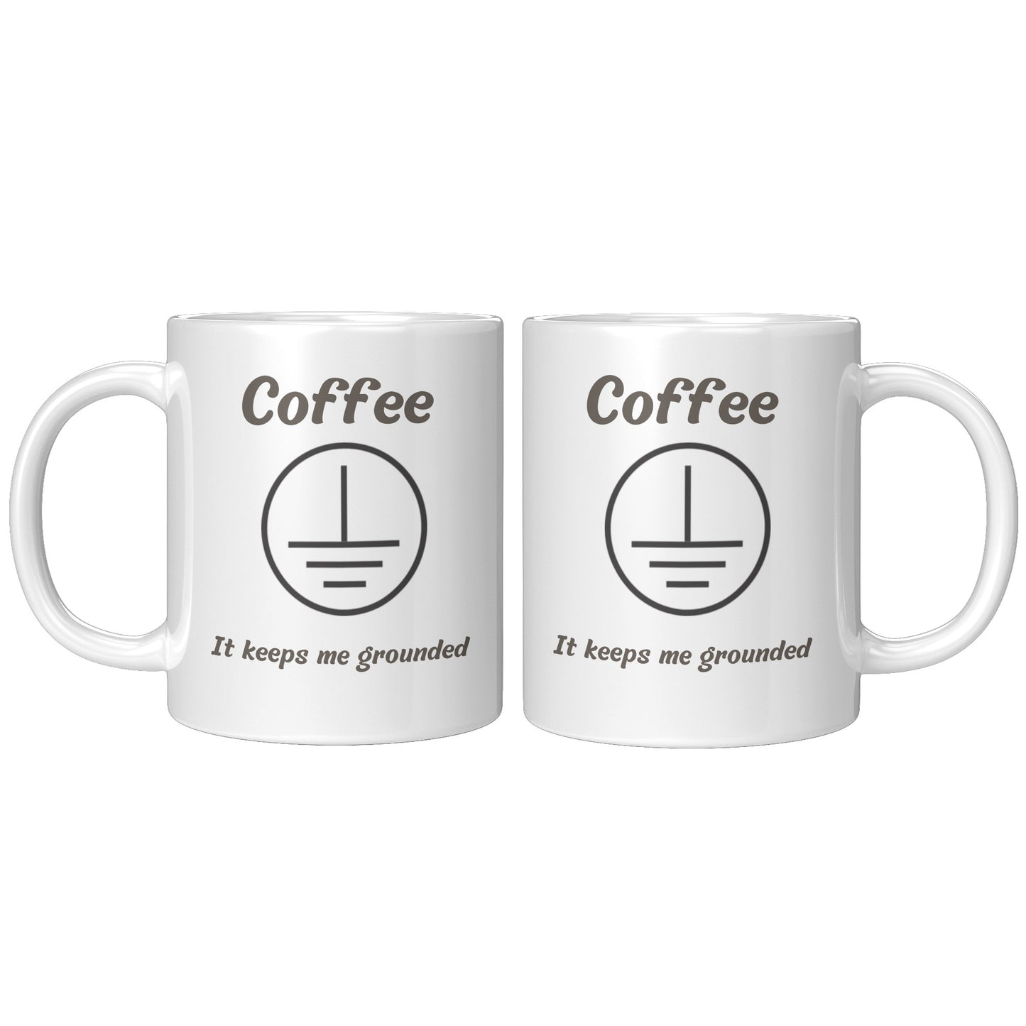 Coffee Keeps Me Grounded Gift Mug
