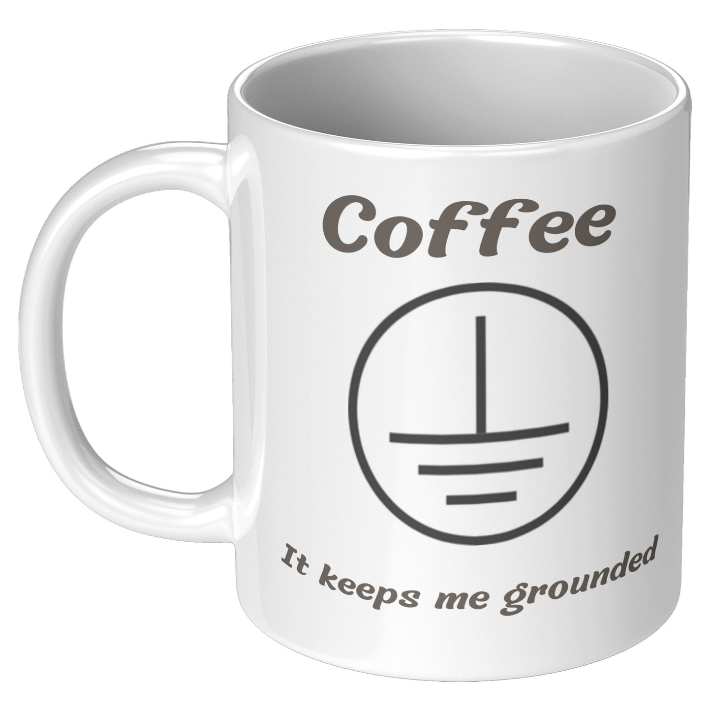 Coffee Keeps Me Grounded Gift Mug