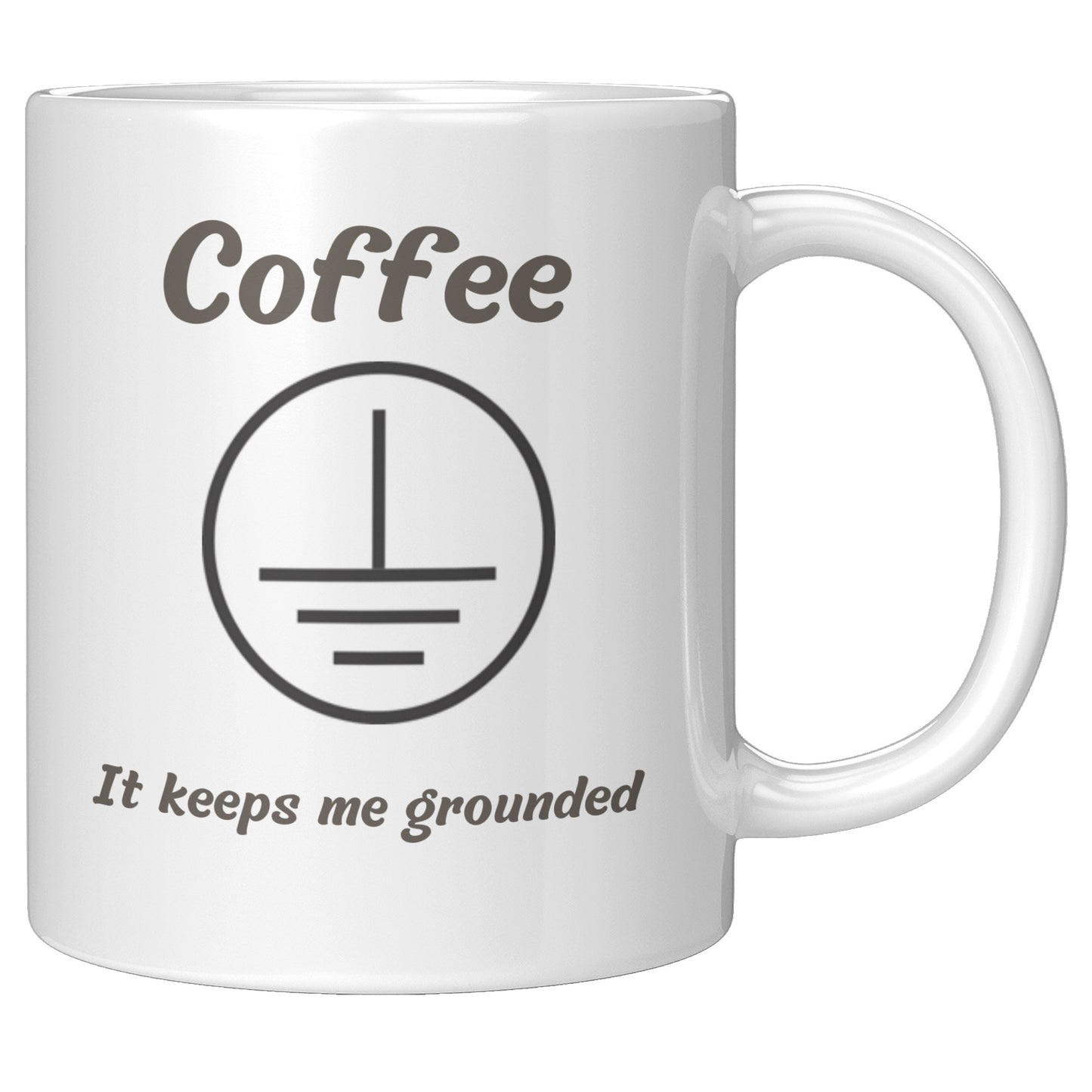 Coffee Keeps Me Grounded Gift Mug