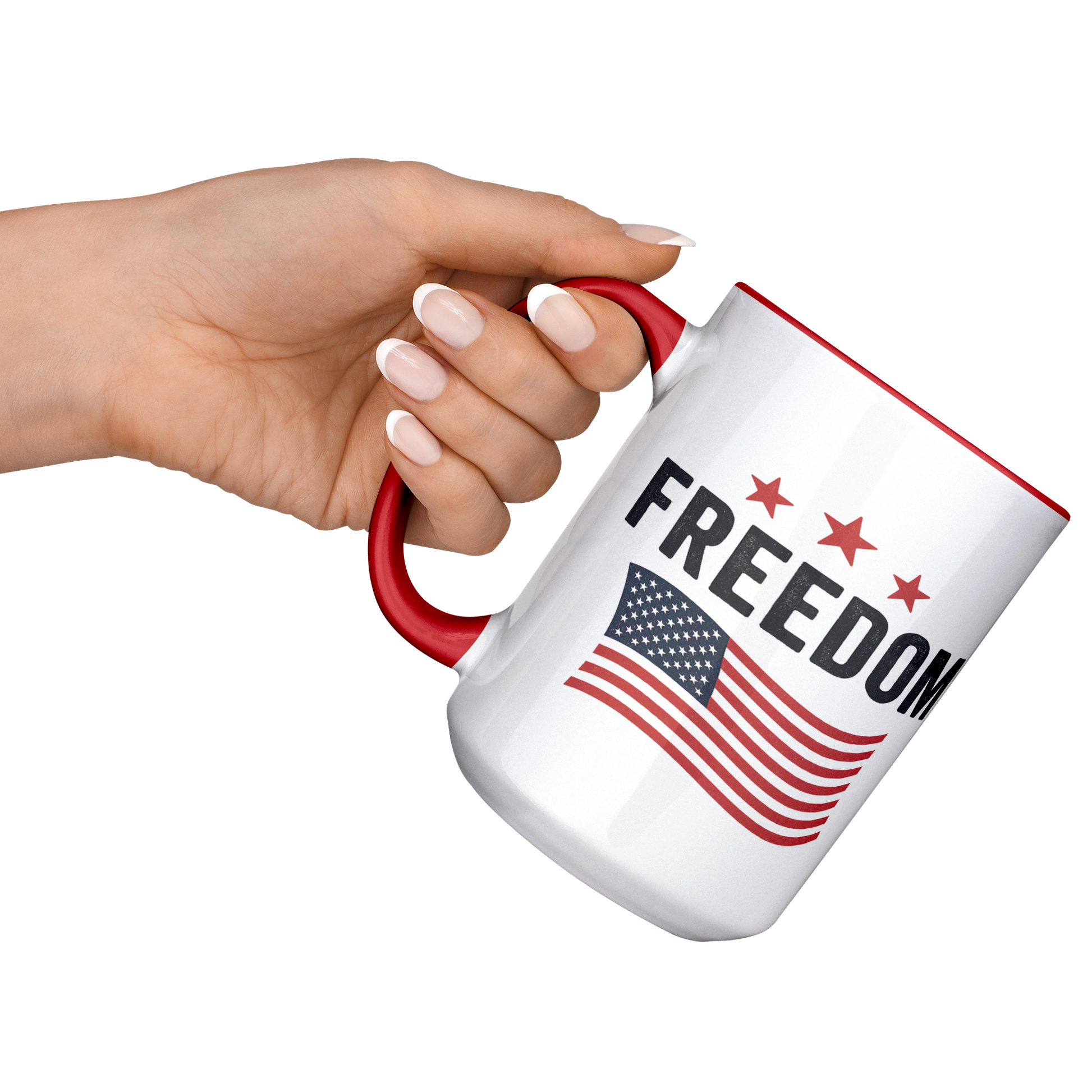 Freedom_15oz_Patriotic_Mug_Lifestyle_LH_Raised_Angle_Mockup.png