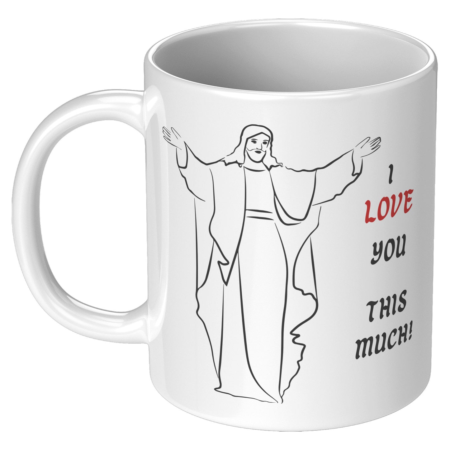 I Love You This Much Gift Mug