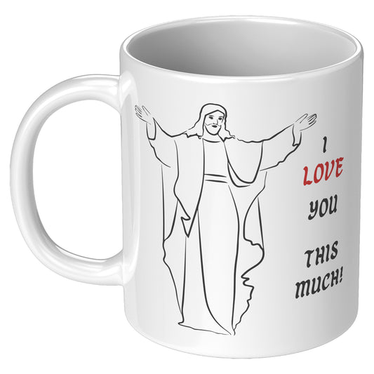 I Love You This Much Gift Mug