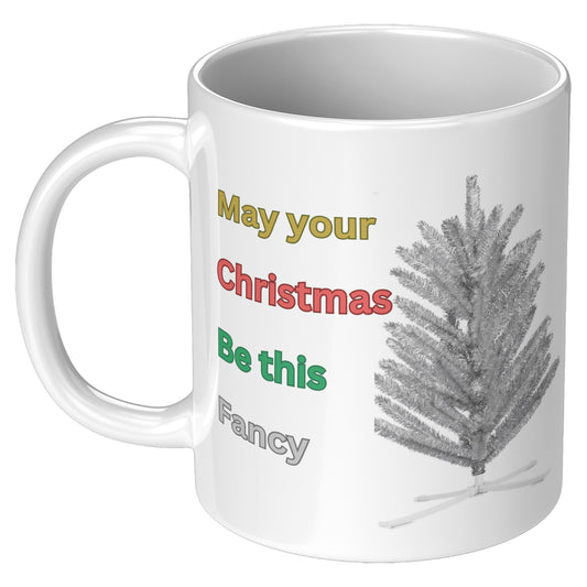 May your Christmas be this fancy gift mug