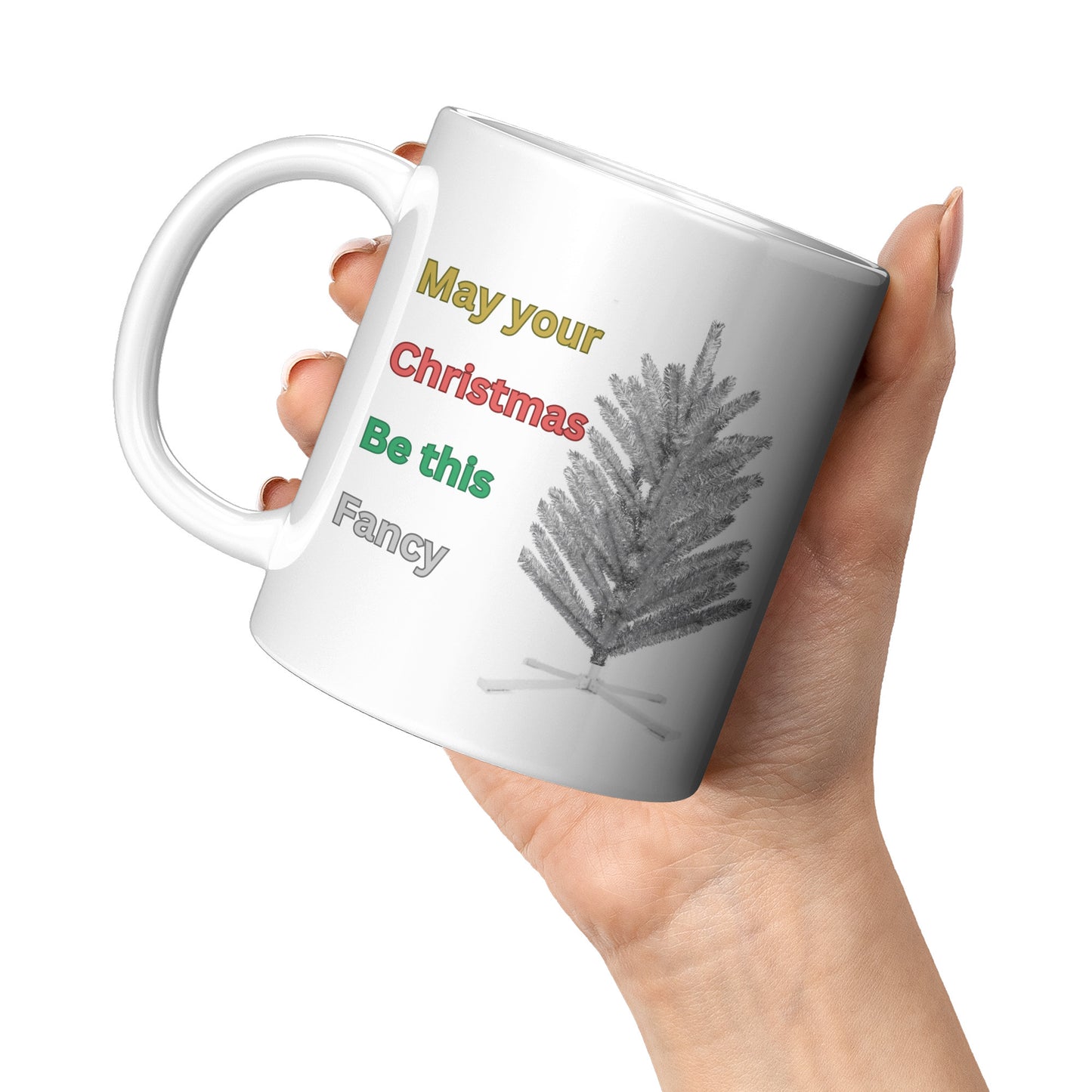 May your Christmas be this fancy gift mug