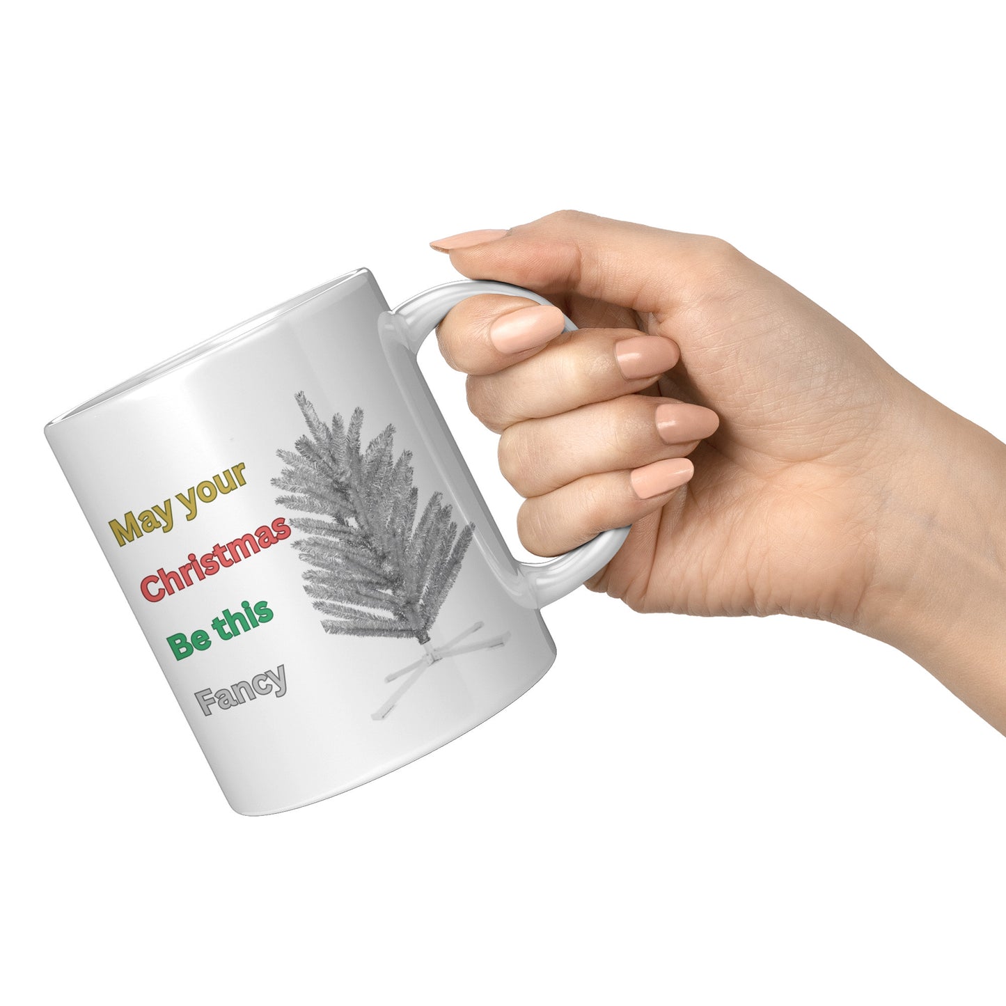 May your Christmas be this fancy gift mug