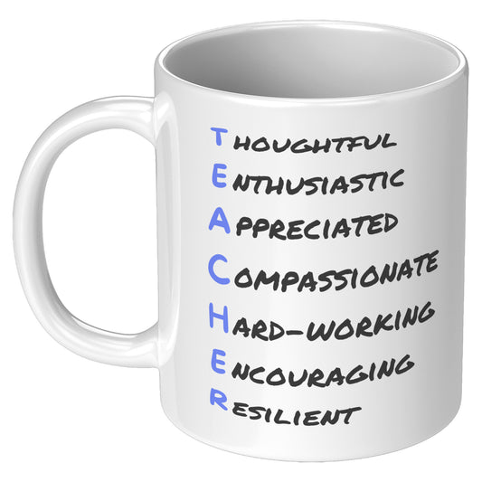 TEACHER gift mug